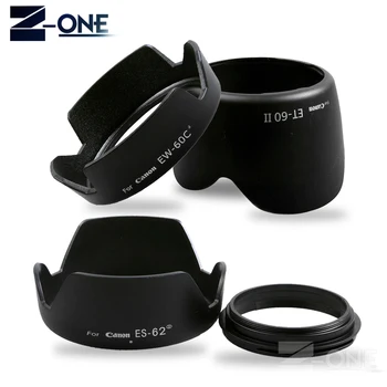 

EW-60C II+ET-60 II+ES-62 II Lens Hood for CANON EF 18-55mm 55-250mm 50mm f1.8 II EF 75-300mm f/4-5.6 III USM