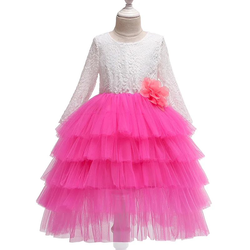 Свадебная одежда со шлейфом и цветами; платье для девочек; платья для ...