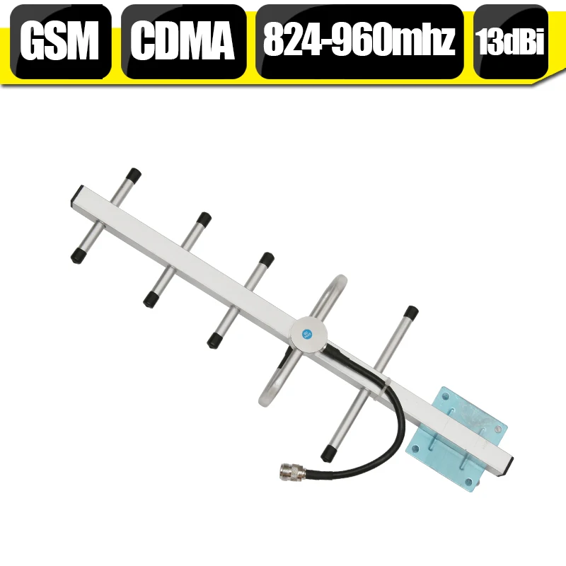 

2G 3G CDMA UMTS 850 GSM 900 824-960mhz External Outdoor Antenna 8dBi Gain Outside Yagi Antenna For Cell Phone Booster Repeater