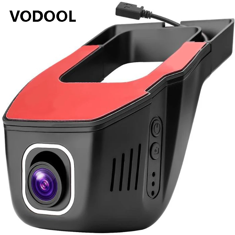 VODOOL, 1080 P, HD, WiFi, Автомобильный видеорегистратор, камера, беспроводная, 165 градусов, объектив, Автомобильный видеорегистратор, регистратор, видеокамера, g-сенсор