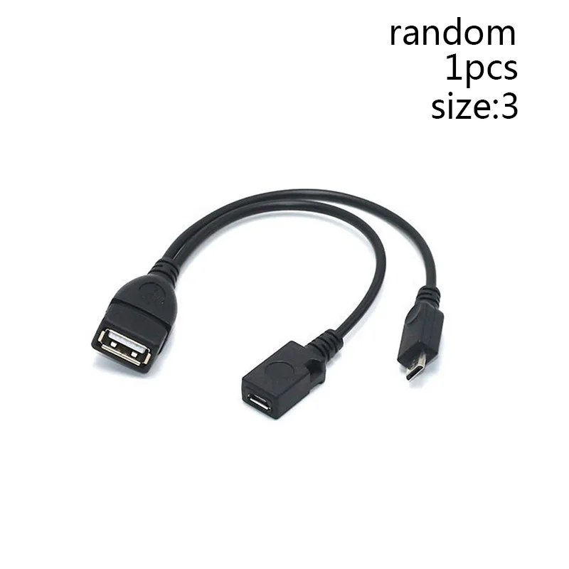 1 шт. type-C/Micro-OTG USB порт адаптер конвертер кабель для смартфонов планшет дропшиппинг - Цвет: 3