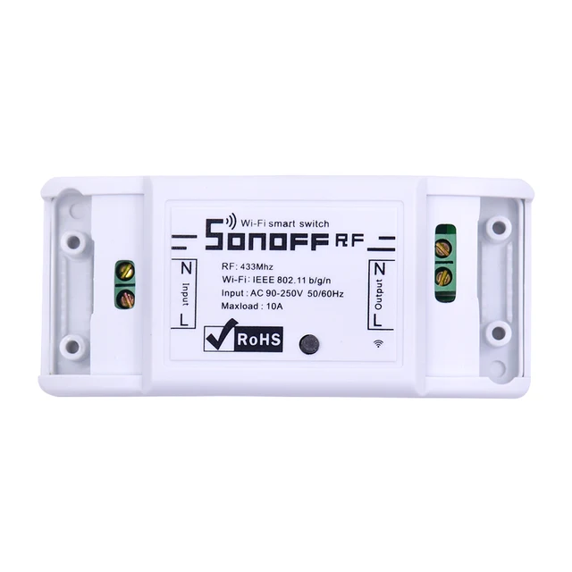Sonoff Itead 10a Wifi Smart Switch Remote Wireless Timer Light Switch Intelligent Universal Diy Smart Home Automation Module Home Automation Modules Aliexpress