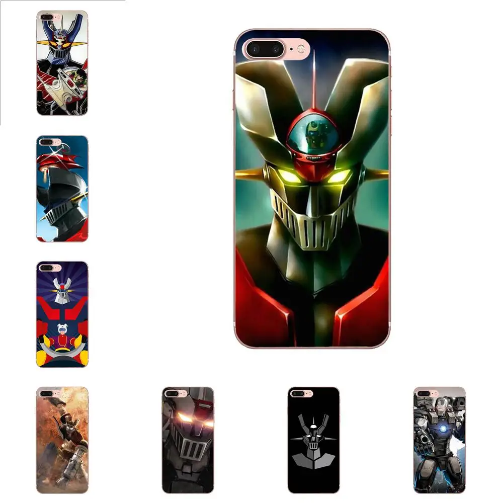 Мягкий чехол для телефона с рисунком из мультфильма Mazinger Z резиновый Xiaomi Redmi Note 2 3