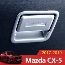 ABS Chrome автомобилей бардачок пилот хранения переключатель ручка блёстки наклейки Накладка для MAZDA CX-5 CX5 2017 2018 2019 интимные аксессуары