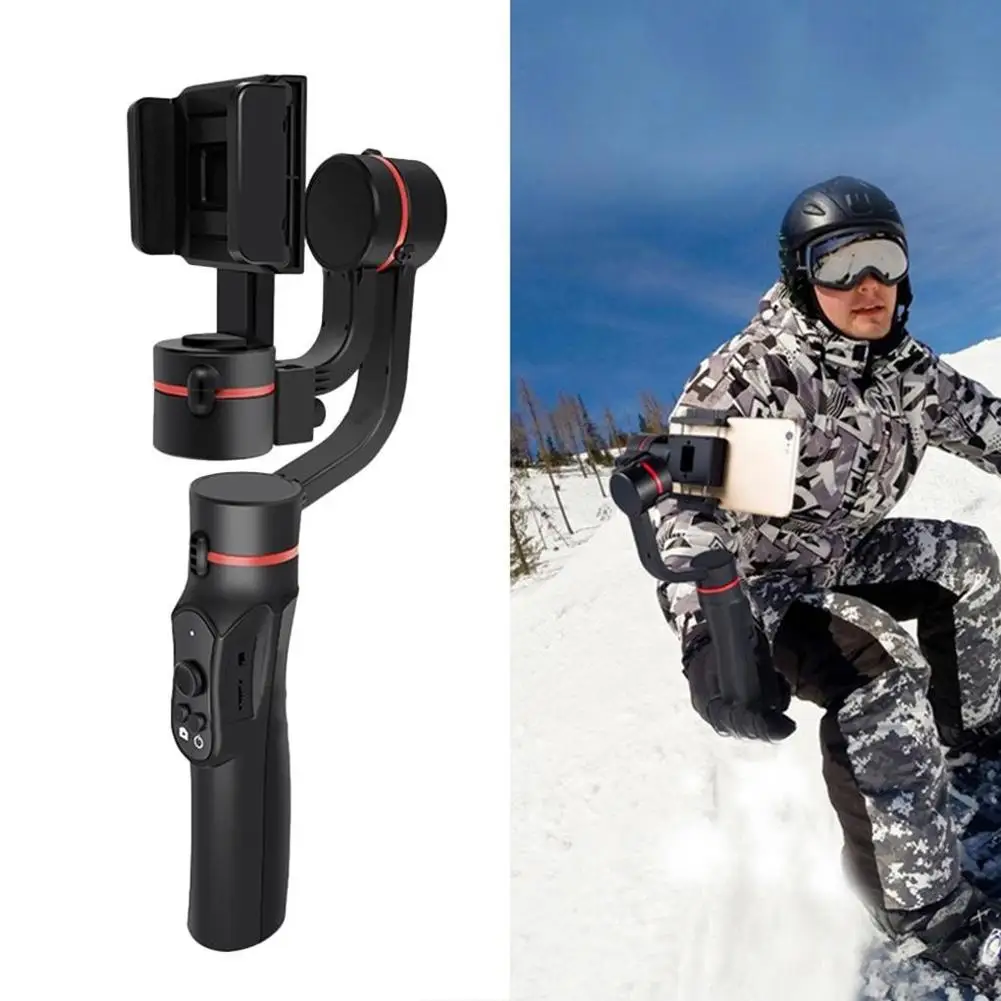 

Handheld 3-Axis Camera Phone Stabilizer Video Gimbal for GoPro 3/4/5/6 iPhone XS 2019
