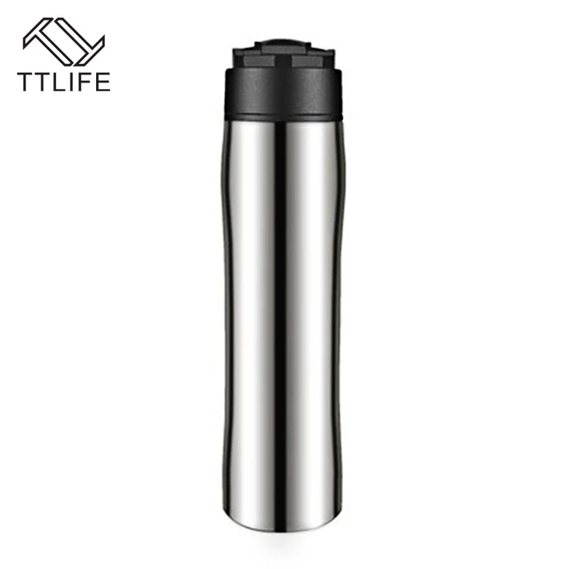 Ttlife High Quality Coffee Pot 350ml Stainless Steel Outdoor Ttlife High Quality Coffee Pot 350ml Stainless Steel Outdoor Vacuum Mug Plunger Portable French Press