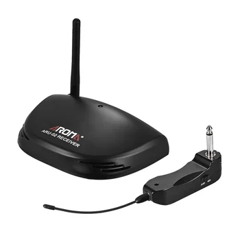 

Aroma ARU-02 Professional Rechargeable UHF Wireless Digital Audio Transmission Transmitter Receiver System for Guitar Bass
