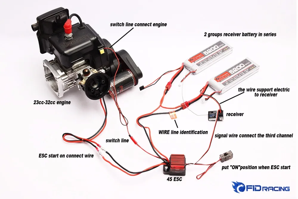 rc car electric starter
