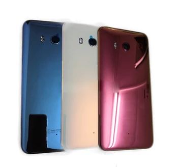 

1PCS For HTC U11 Plus Back Battery Cover Rear Door Panel Glass Housing Case Replacement Part For HTC U11 Battery Cover glass