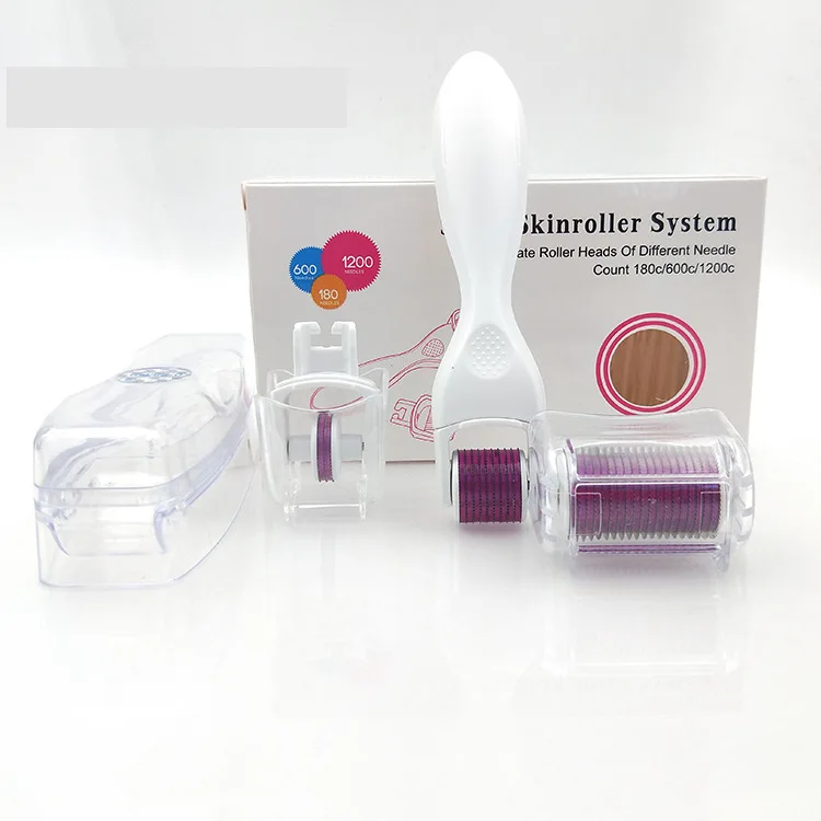 DRS 0 2 мм 25 3 Профессиональный титановый ролик Dr Derma в 1 для ухода за лицом и лечения