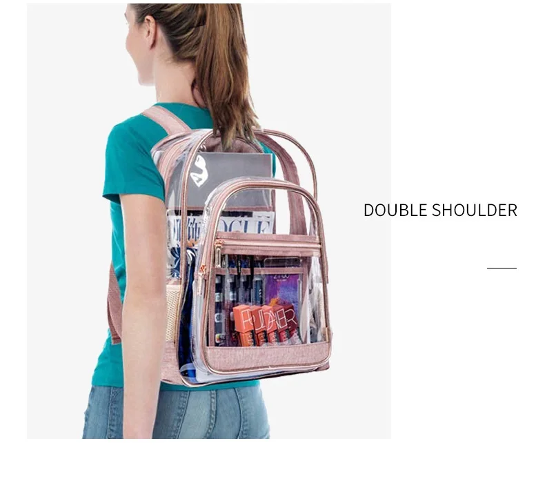 L'OMBRE прозрачные рюкзаки прозрачные школьные сумки книга сумки ...