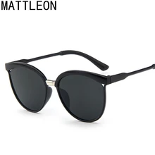 Новинка, винтажные женские солнцезащитные очки кошачий глаз, модные, брендовые, дизайнерские, зеркальные, кошачий глаз, солнцезащитные очки для женщин, Оттенки UV400