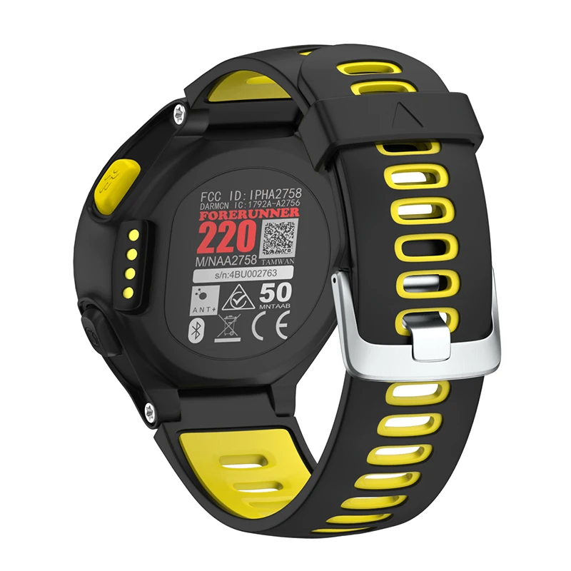 Сменный ремешок на запястье для смарт часов Garmin Forerunner 235 220 620 630 735XT мягкий