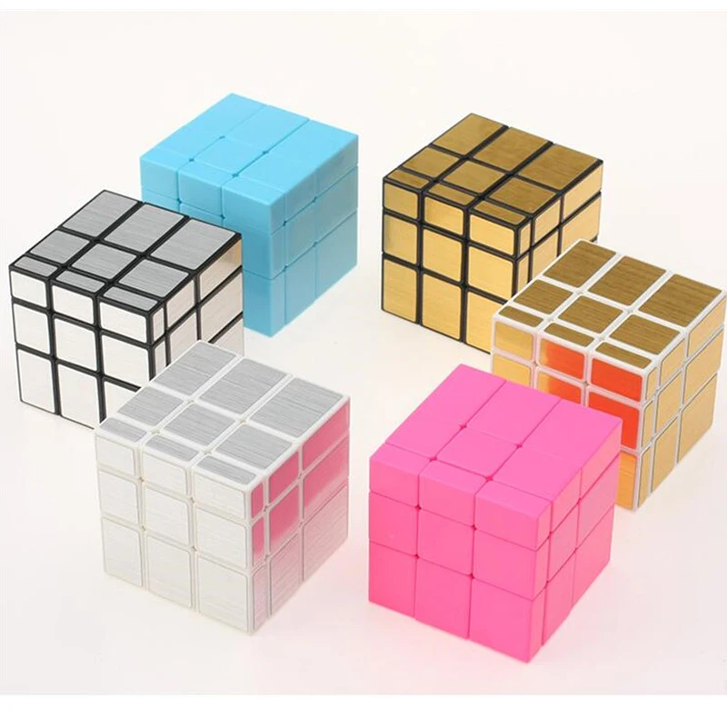 3x3x3 проволочное зеркало для рисования неправильный магический куб, профессиональная с глянцевым покрытием головоломка на скорость магический куб для обучения мозгу, детские игрушки