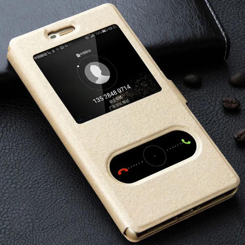 Чехол для Funda Huawe P8 lite 2015 откидной Huawei ALE-l21 кожаный чехол корпус аккумулятора |