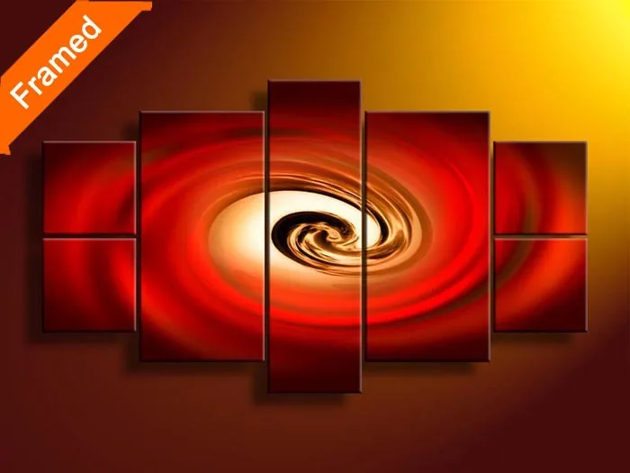 

Modern home decoration abstract oil paintings for living room popular gift for friends multi panels canvas art gift for friends