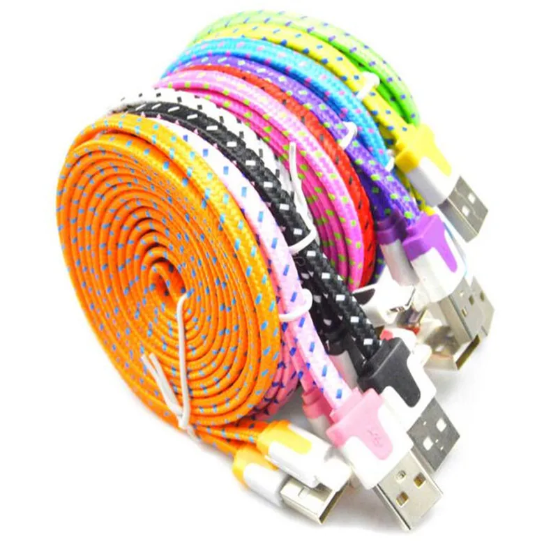 1M Colorful USB Data Sync Charger Cable Micro USB Data Sync Charger