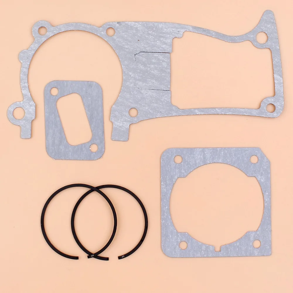 45mm x 1.2 mm Piston Ring Gasket Set Fit Husqvarna 353 350 351 346XP