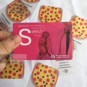 

2000pcs/Lot one design Wholesale Custom Printing Transparent Plastic Business PVC ID Cards with free shipping by Fedex