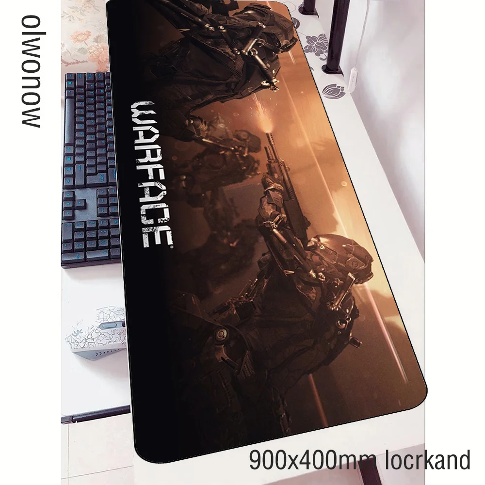warface mouse pad gamer Mass pattern 90x40cm notbook mouse mat gaming mousepad hot sales pad mouse