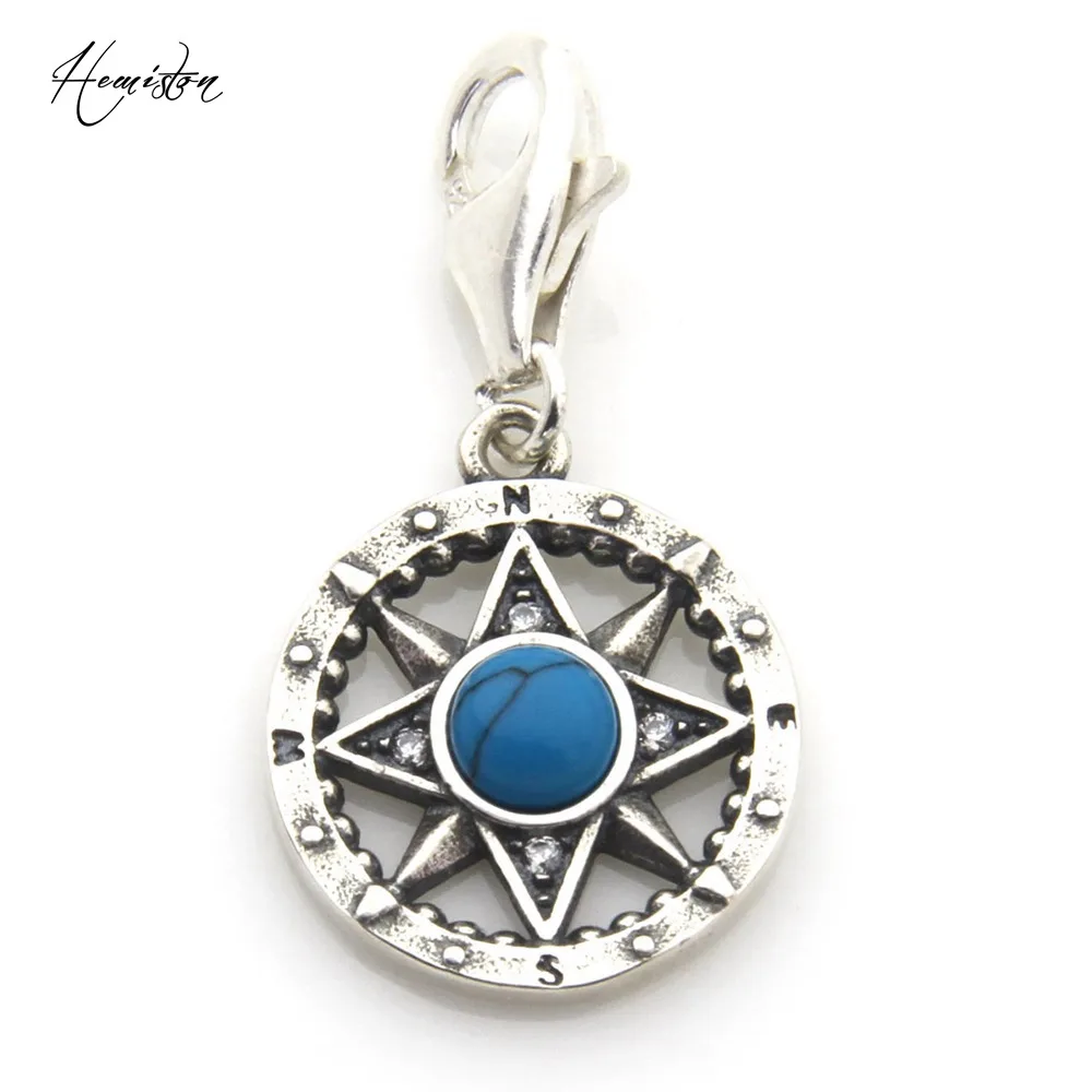 Женские вечерние ювелирные украшения Hemiston Thomas Star of David Medallion 925 пробы Серебряное