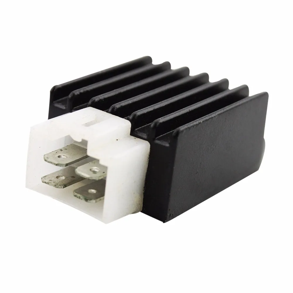 5 Pin CDI Igniter Box 1 pc 4 Stroke Motorcycle Electronic Igniter Coil Solenoid Relay Voltage Regulator for 50cc 70cc 90cc 110cc 125cc Horizontal Engine ATV Dirt Bike and Go Kart