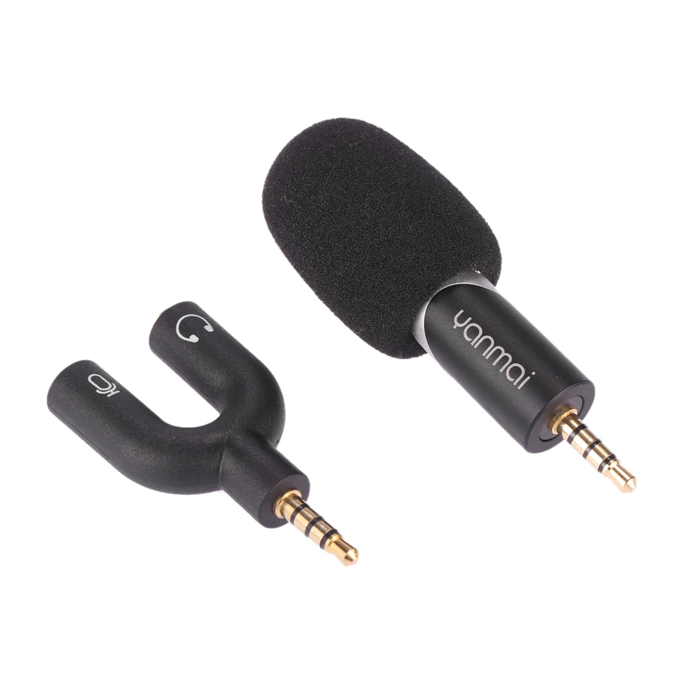 90 Degree Rotatable Mini Uni directional Condenser Microphone Sound