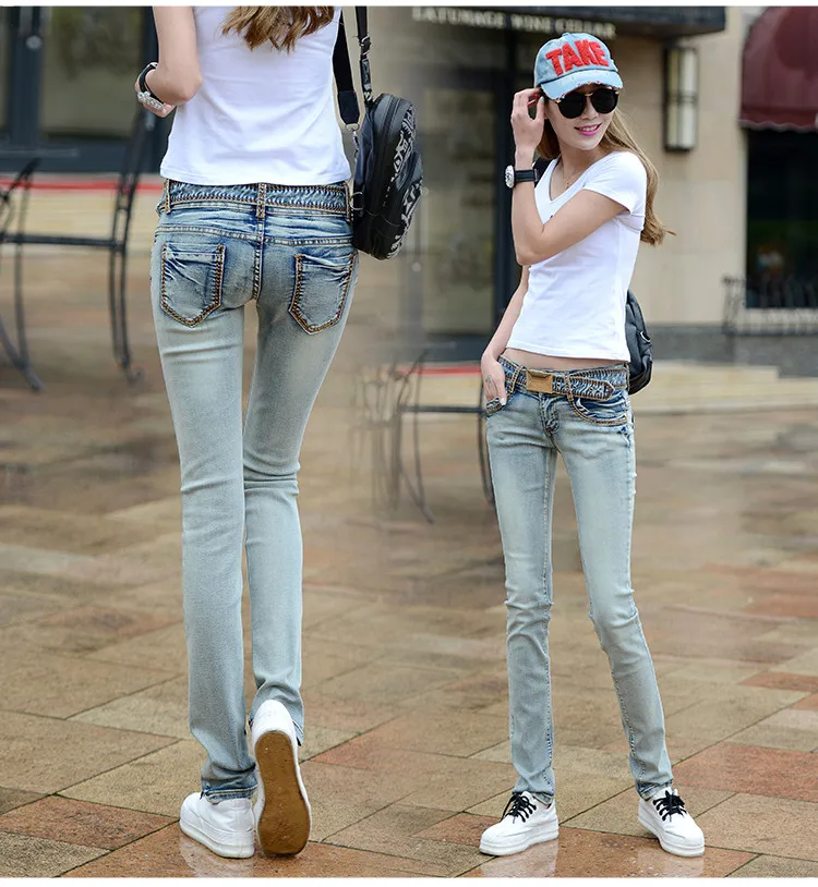 2020 new spring and summer new plus size cotton female women girls elastic skinny low waist pencil pants jeans clothing clothes 2020 new spring and summer new plus size cotton female women girls elastic skinny low waist pencil pants jeans clothing clothes
