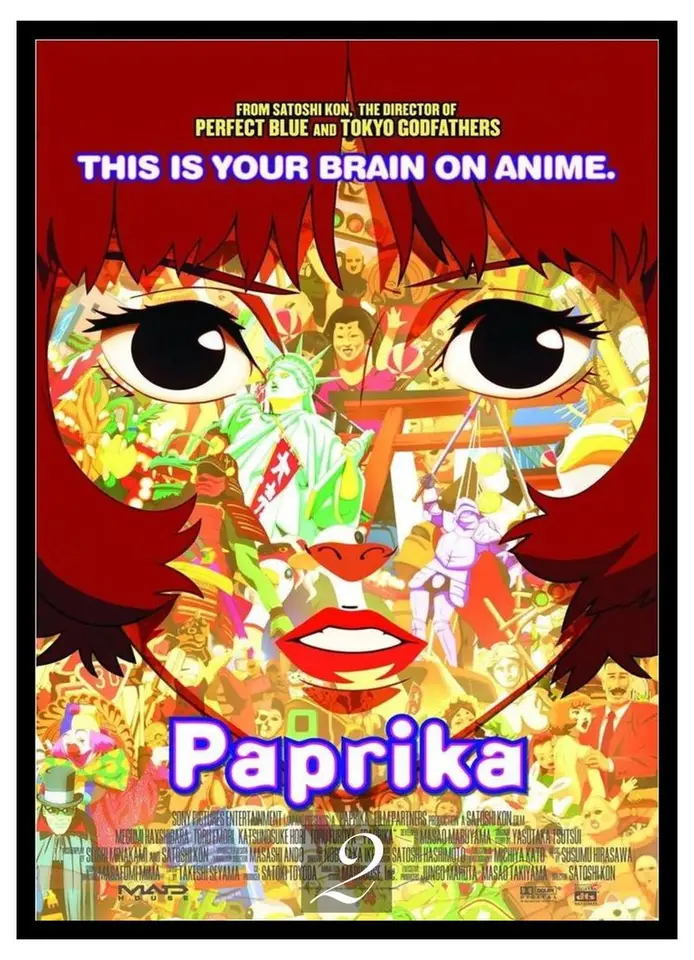 Paprika Movie Home Decorative Painting White Kraft Paper Poster Paprika Movie Home Decorative Painting White Kraft Paper Poster