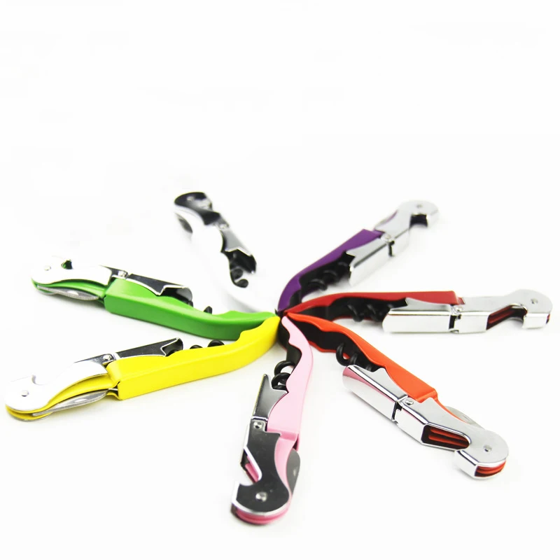 

High Quality Wood Handle Professional Wine Opener Multifunction Portable Screw Corkscrew Wine Bottle Opener Cook Tools