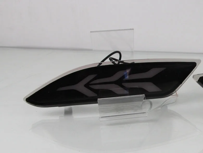 Для Honda HR-V HRV Vezel- светодиодный задний бампер тормозной светильник Поворотная сигнальная лампа привод потепление фары, аксессуары для автомобиля - Цвет: Type B smork