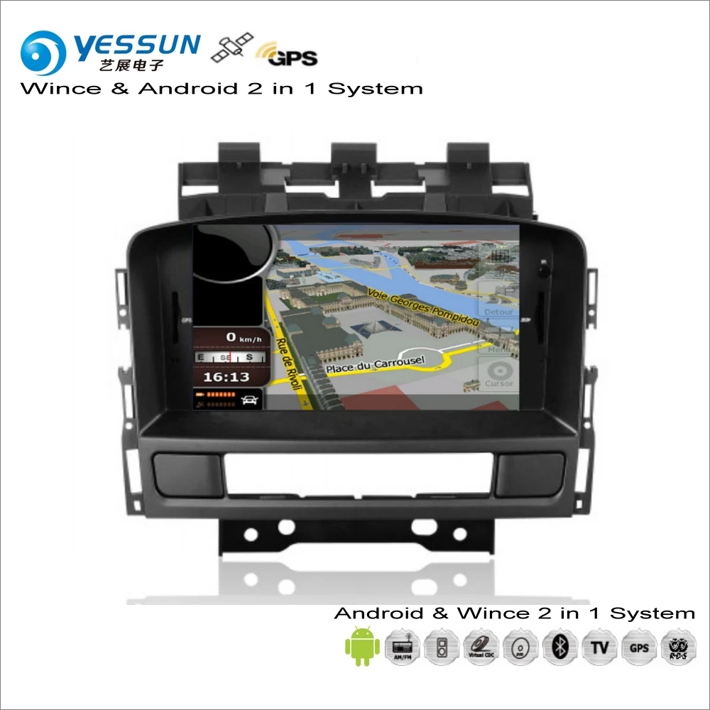 

YESSUN For Opel Astra 2010~2013 - Car Android Multimedia Radio CD DVD Player GPS Navi Map Navigation Audio Video Stereo System
