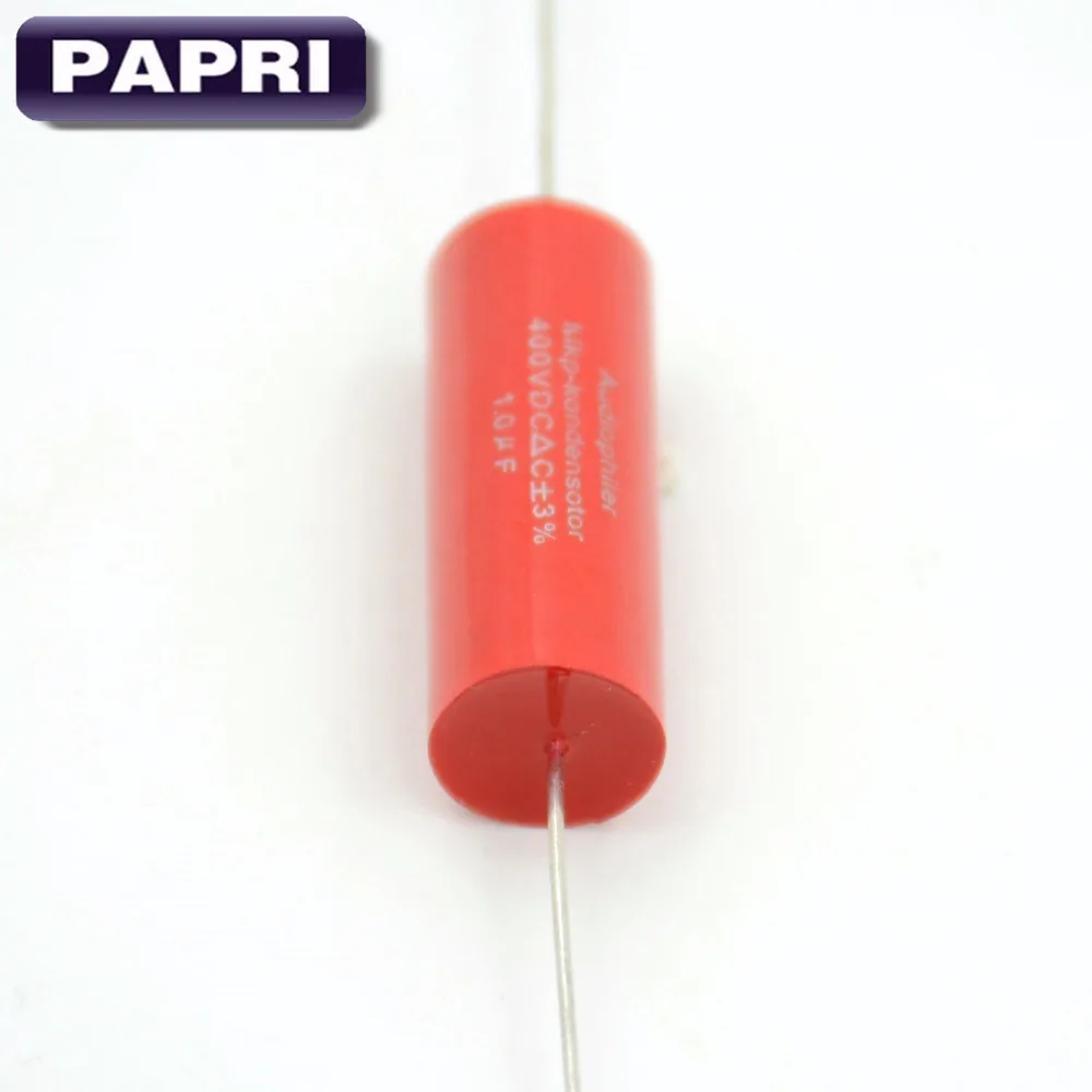 10 шт. Axial Audio MKP 1 мкФ 400VDC DIY конденсатор из полипропилена для Hifi Tube гитарный