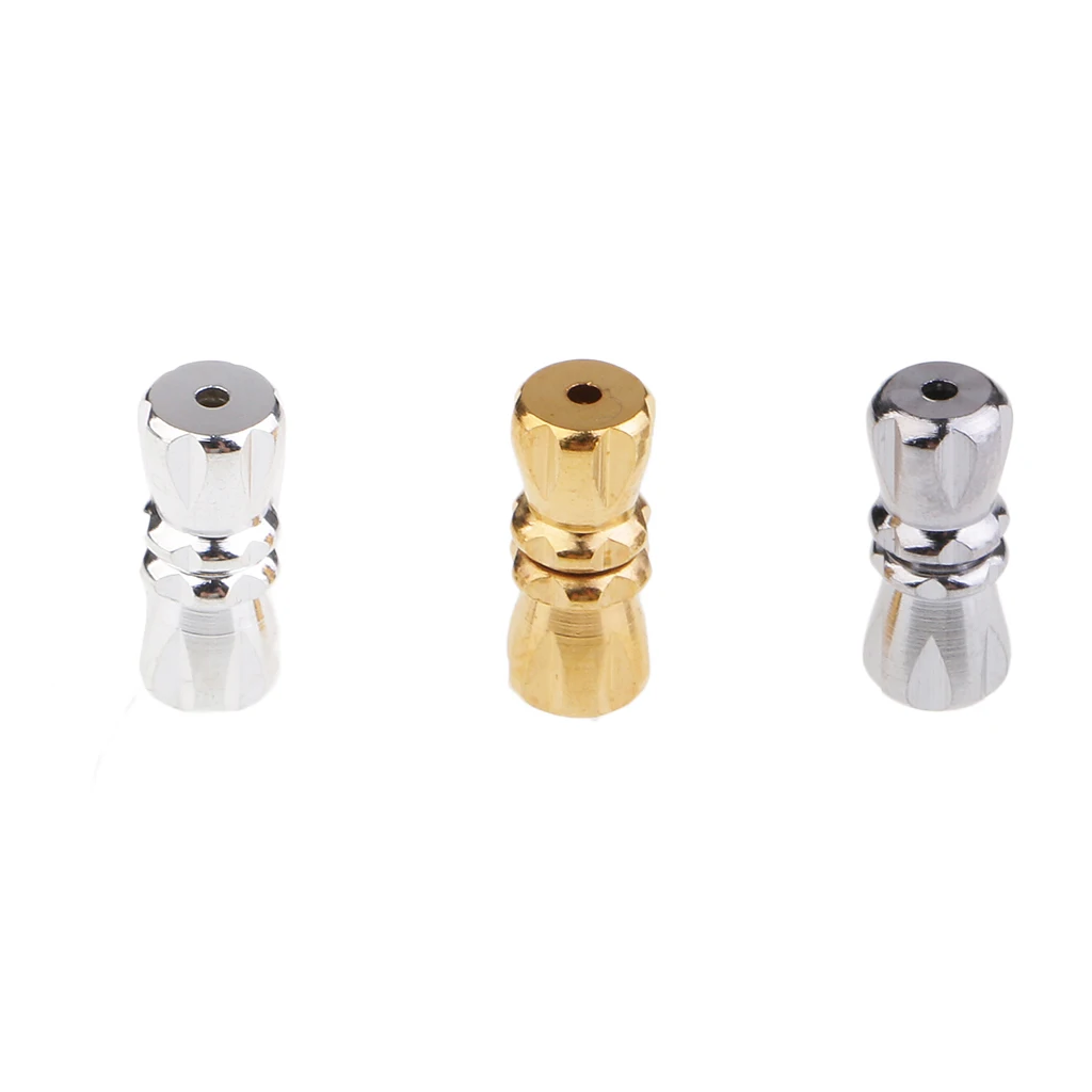 15Pcs Multipurpose Home Used DIY Jewelry Components Bowknot Shape Jewelry Connector Screw Clasps for Necklace Clasps & Closures