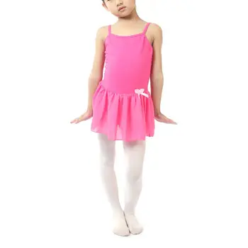 

Children's Ballet Tutu Dresses Dancing Dress Girls Spaghetti Strap Criss Cross Ballet Dancer Leotard Jumpsuit Bodysuit