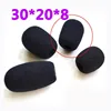 Headset replacement Foam Microphone Cover telephone headset mic cover microphone windscreen windshied headset foam ► Photo 3/6