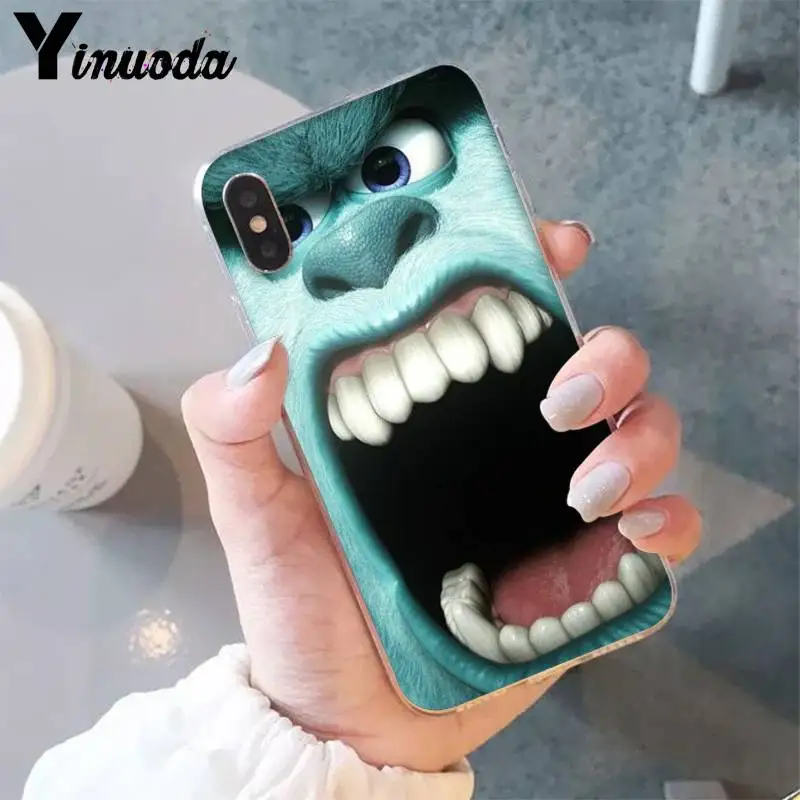 Yinuoda Funny Monster power Company мягкий чехол для телефона для iPhone X XS MAX 6 6s 7 7plus 8 8Plus 5 5S SE XR 10 11 11pro 11promax