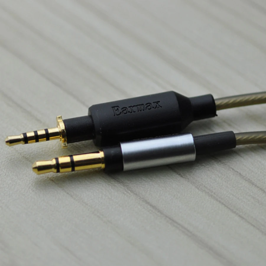 Replaceable Cables for JBL J55 J55A J88 J88A Headphone Cable Headset Line 1 2m Silver Plated Copper Fone De Ouvido Wire