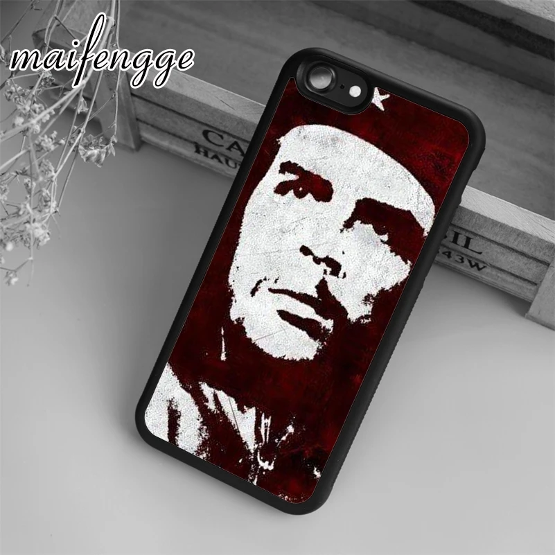 maifengge Che Guevara Cuban revolutionary Case For iPhone 5 6s 7 8 plus 11 12 Pro X XR XS Max Samsung Galaxy S6 S7 edge S8 S9 | Мобильные