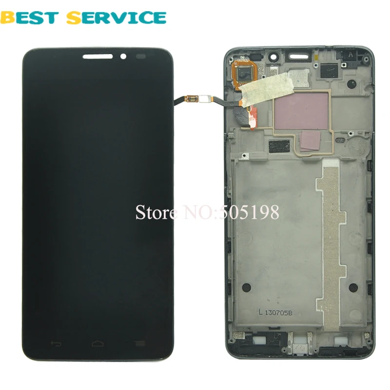 

FOR Alcatel One Touch Idol X OT6040 6040 6040D 6040E OT-6040D LCD Screen Display + Touch Screen Digitizer Assemblely with Frame