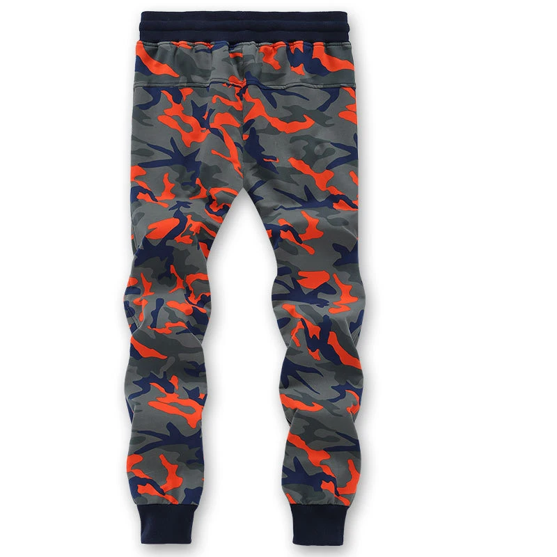  L-6XL 7XL 8XL=52.54 Inch Waist 95% Cotton Camouflage Sweatpants Men Trousers Sweat pants 2019 New A