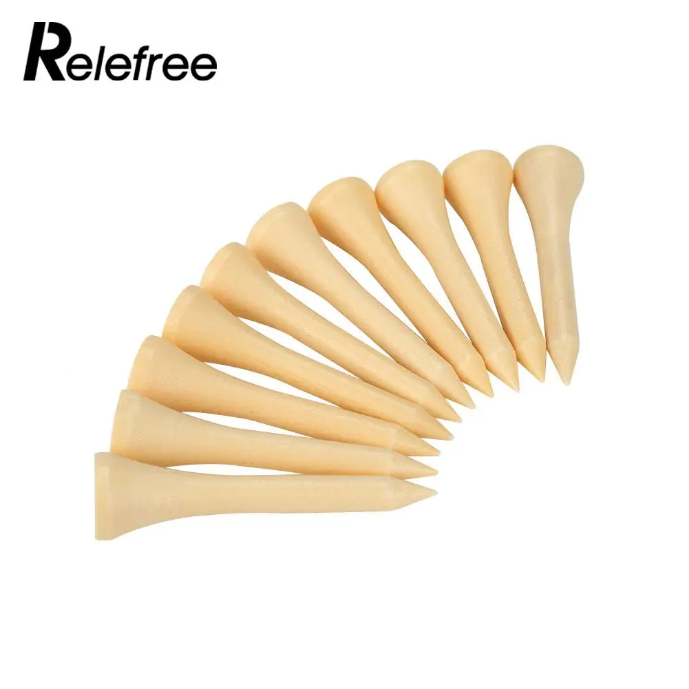 

10pcs 3 Model Plastic Tees Club Top Tipped Tee Outdoor Sporting Golf Tee Practical