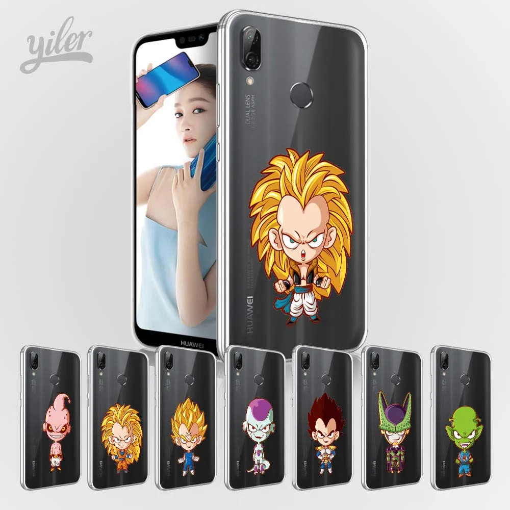 

Dragon Ball Coque for Funda Huawei P20 Lite Case P Smart P20 P20 Pro Phone Case for Huawei Honor 9 lite 7X 6A 6X 8 9 10 Cover