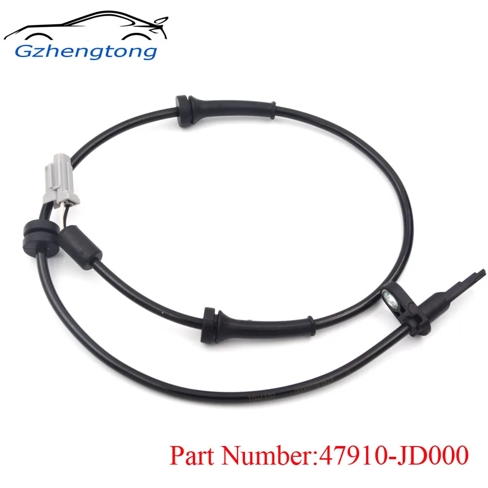 

Gzhengtong Front Left and Right ABS Wheel Speed Sensor for Nissan Qashqai 2007- 2014 47910-JD000 car replacement parts