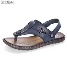 AIKE Asia2018 новые шлепанцы мужская пляжная обувь дизайн Мужская сандалии, босоножки брендовая повседневная обувь для мужчин