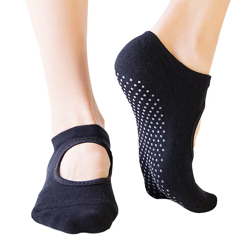 

1 Pair Sports Socks Good Flexibility Breathable Cotton Yoga Socks for Balle Dance Fitness Sportswear Accessories