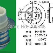 Pse Японии E26 основания светильника и держатели 52x60 мм Материал: Керамика плюс stainlesssteel