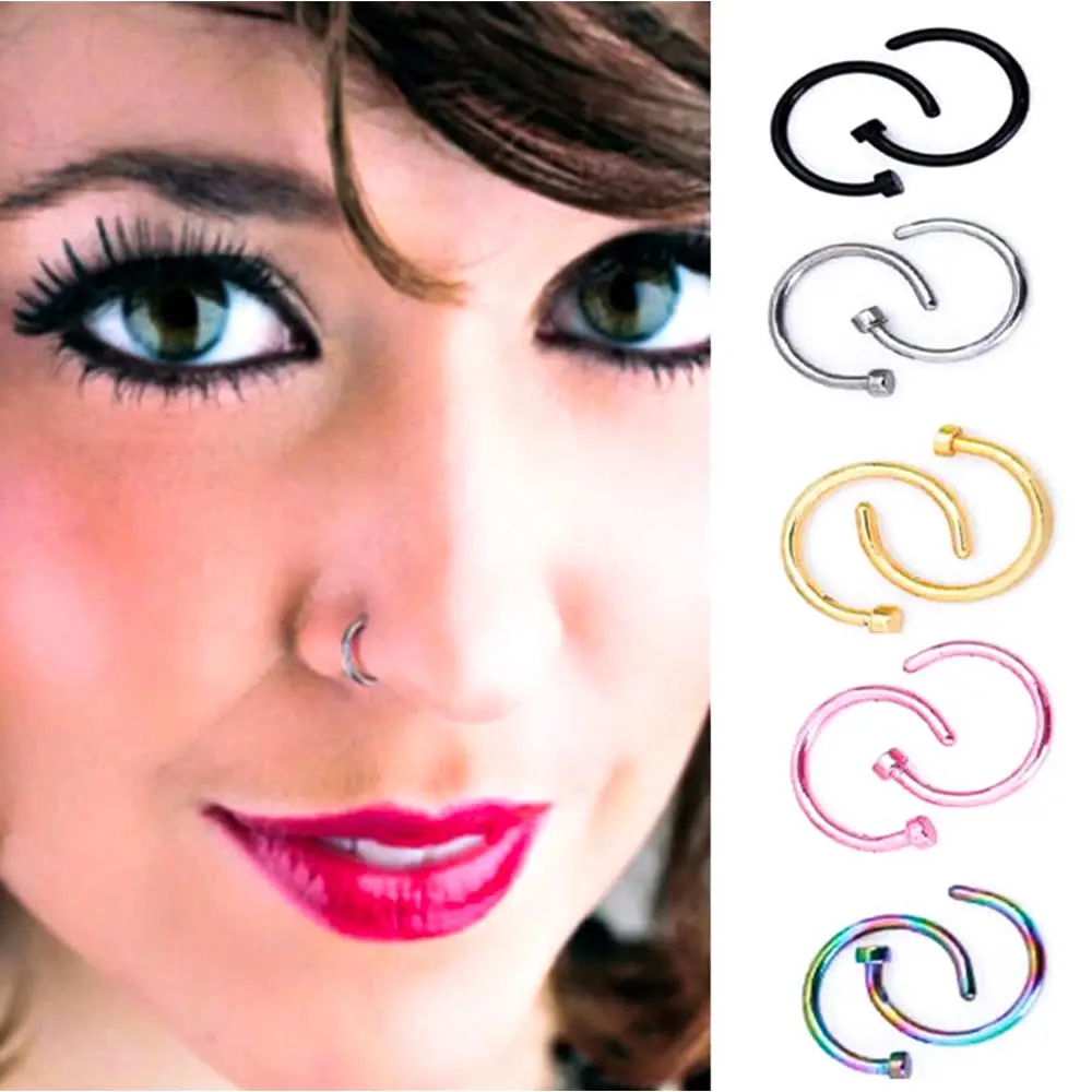 1 шт. кольцо для носа 8 цветов|ring nose ring|nose ringring |