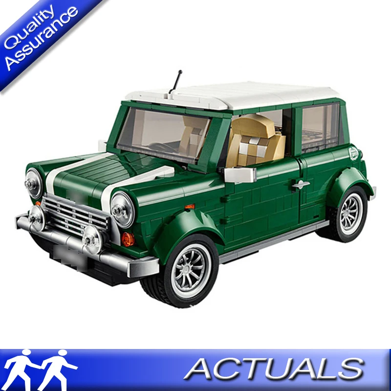 

Yile 002 Compatible with Lego 10242 Creator Expert Mini Cooper Car Building Blocks DIY Model Bricks Educational Toy for Children