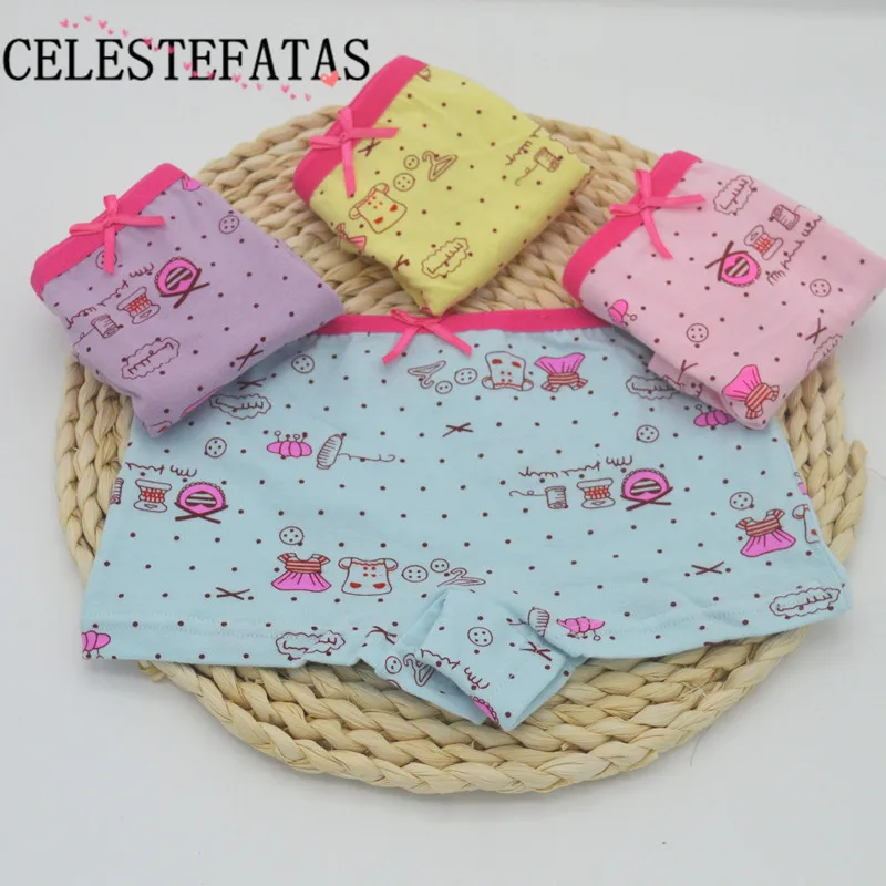 

girls underwear panties panties for girls knickers children's pants kids calcinha menina pants for girls baby briefs C2338-4PCS